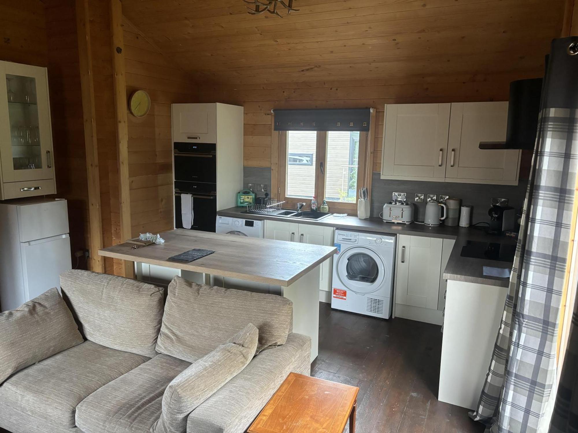 Rustic Lodge Retreat At Riverview Holiday Park Newcastleton Exteriér fotografie