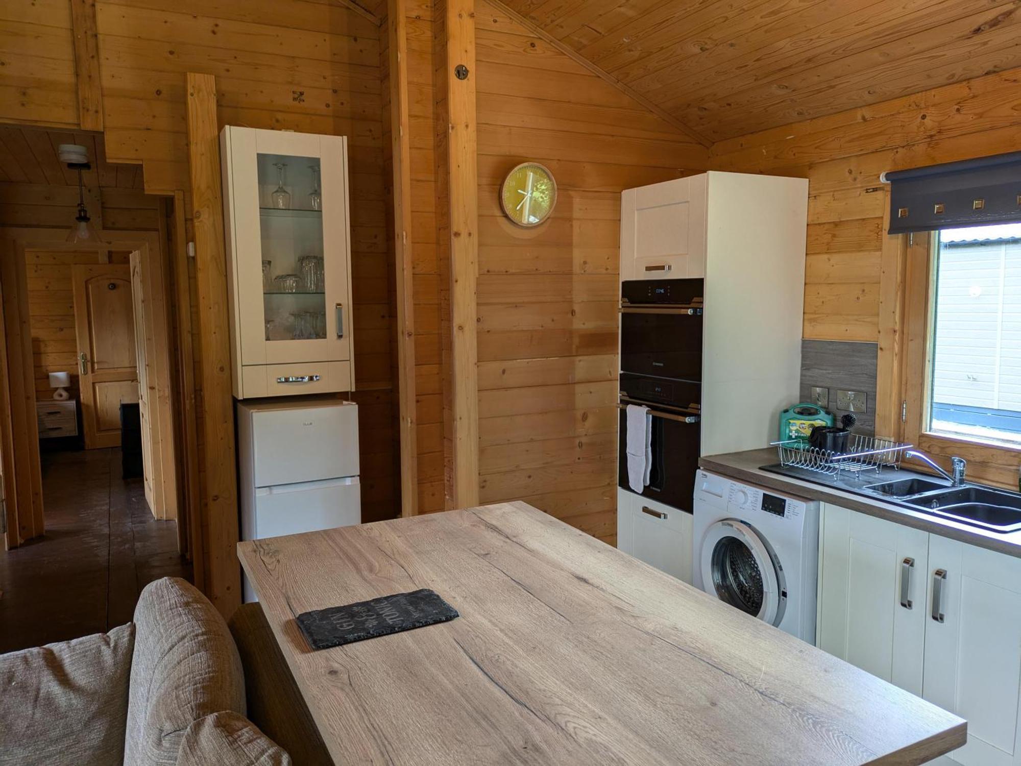 Rustic Lodge Retreat At Riverview Holiday Park Newcastleton Exteriér fotografie