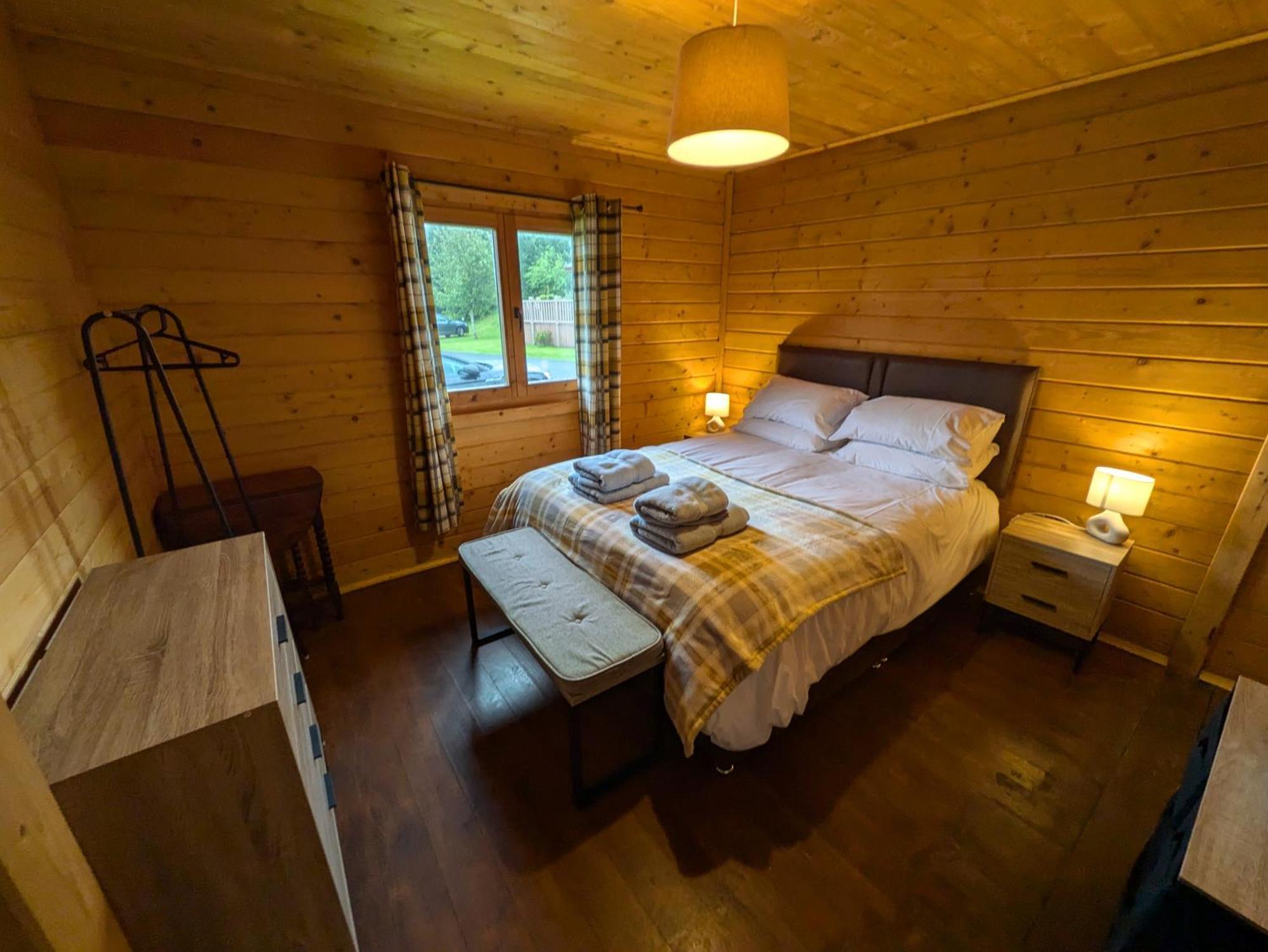 Rustic Lodge Retreat At Riverview Holiday Park Newcastleton Exteriér fotografie